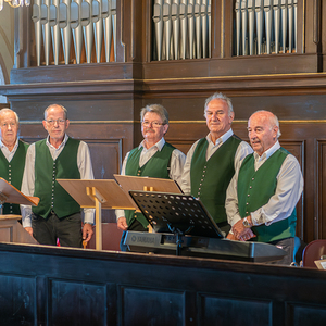 Männerquintett der Musik- und Singgemeinschaft St. Ruprecht 
